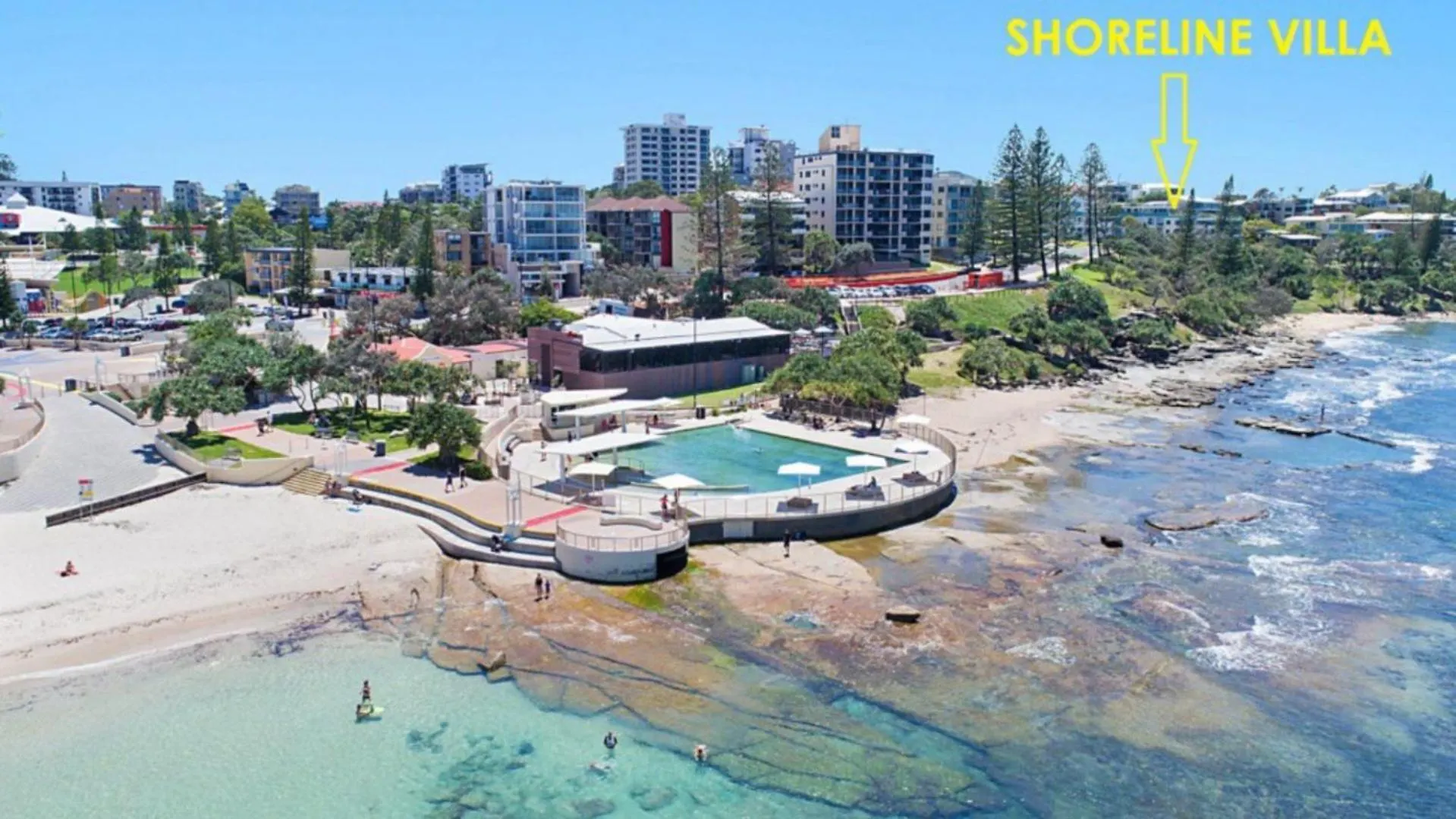 Apartmán Shoreline Villa Unit 2 Caloundra Austrálie